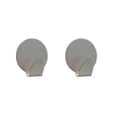 Tiger Baseline Round Small Handdoekhaak Wit (2 stuks) 