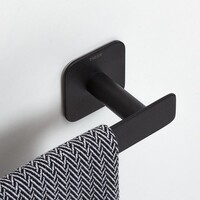 Handdoekrek Tiger Colar 60 cm Zwart