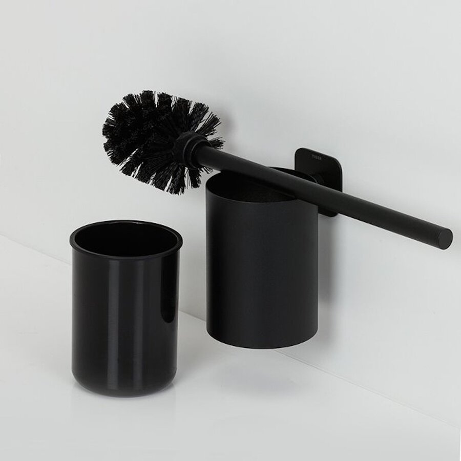 Toiletborstel Met Houder Tiger Colar Zwart