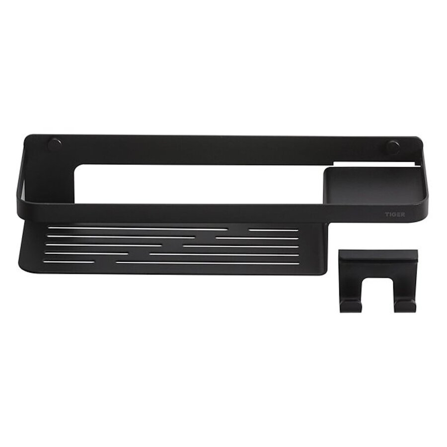 Douchemand Tiger Caddy Met Handdoekhaak 32 cm Zwart