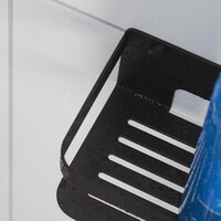 Douchemand Tiger Caddy Met Handdoekhaak 32 cm Zwart