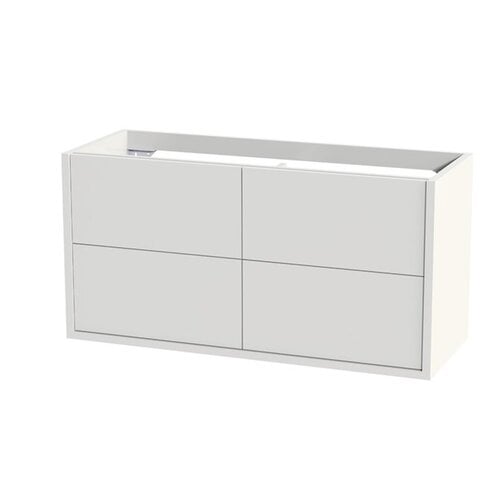 Tiger Boston Wastafelonderkast 120 cm Hoogglans Wit 