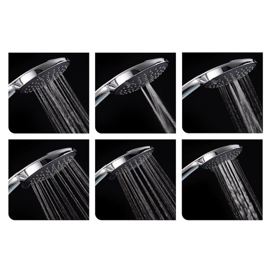 Douchekop Tiger Amalfi 15,3 cm Met Comfort Water Saver Chroom