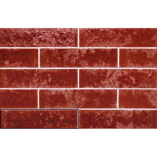 Wandtegel Stardos Pukka 6,4x26 cm Terracotta (Prijs per M2) 