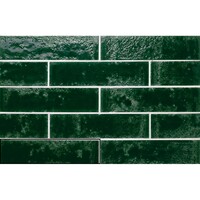 Wandtegel Stardos Pukka 6,4x26 cm Basil Green (Prijs per M2)