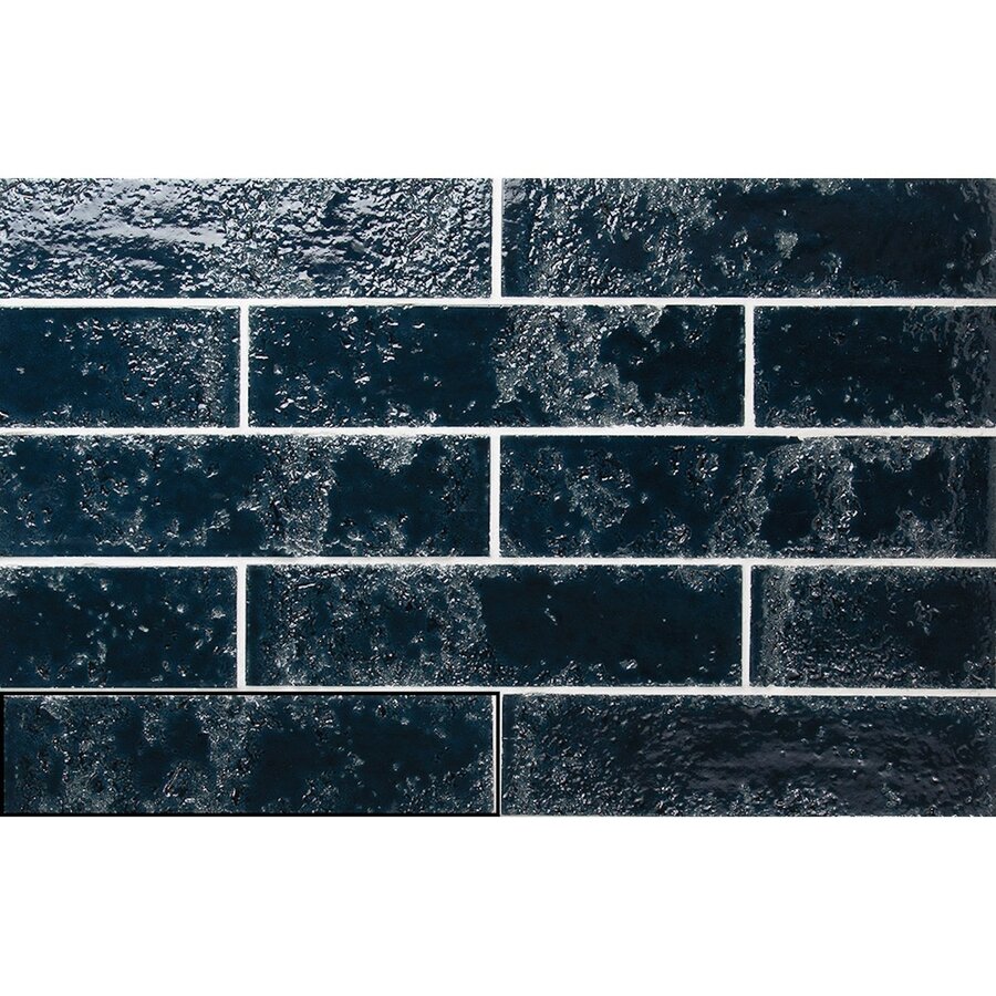 Wandtegel Stardos Pukka 6,4x26 cm Prussian Blue (Prijs per M2)