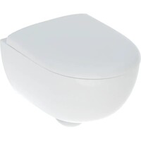 Wandcloset Geberit Renova Pack Diepspoel Kleine Sprong Gesloten Vorm Rimfree Met Zitting Wit