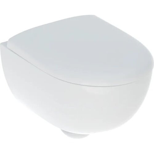 Wandcloset Geberit Renova Pack Diepspoel Kleine Sprong Gesloten Vorm Rimfree Met Zitting Wit 