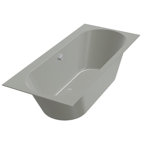 Ligbad Beterbad Xenz Madeira 170x75 cm Inclusief Badpoten Cement 