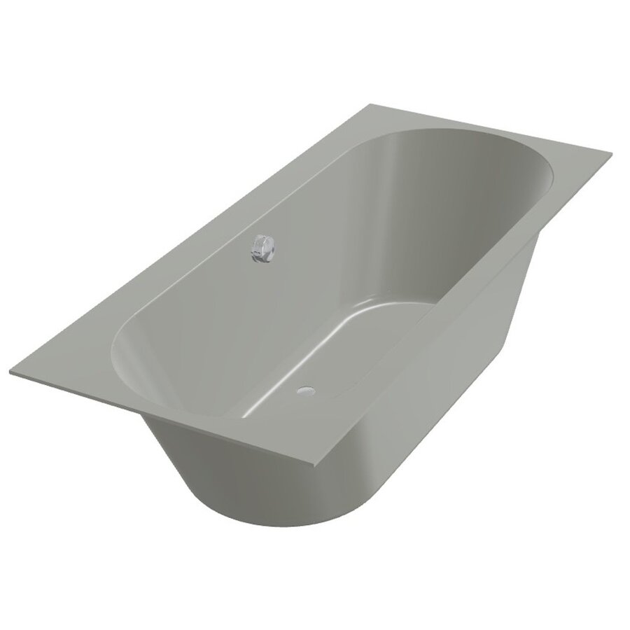 Ligbad Beterbad Xenz Madeira 170x75 cm Inclusief Badpoten Cement