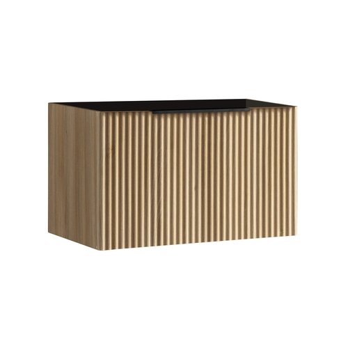 Onderkast Wiesbaden Ribbella Met 1 Lade 100x45 cm Naturel Eik 