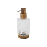 Zeeppomp Haceka Lijnen Mat Glas Acaciahout