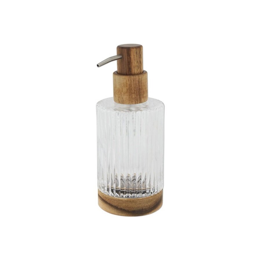 Zeeppomp Haceka Lijnen Mat Glas Acaciahout