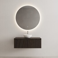 Onderkast Gliss Design Timotheus 120 CM Incl. Topplaat Charcoal