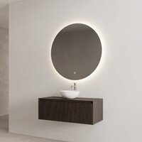 Onderkast Gliss Design Timotheus 120 CM Incl. Topplaat Charcoal