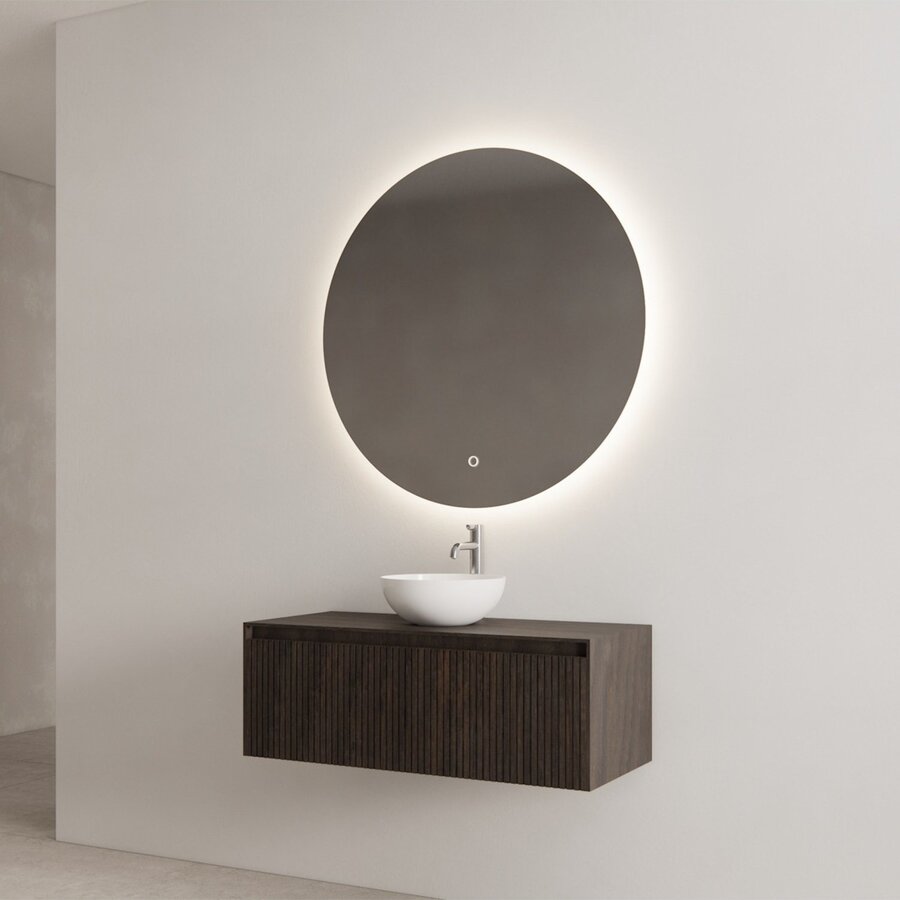 Onderkast Gliss Design Timotheus 120 CM Incl. Topplaat Charcoal