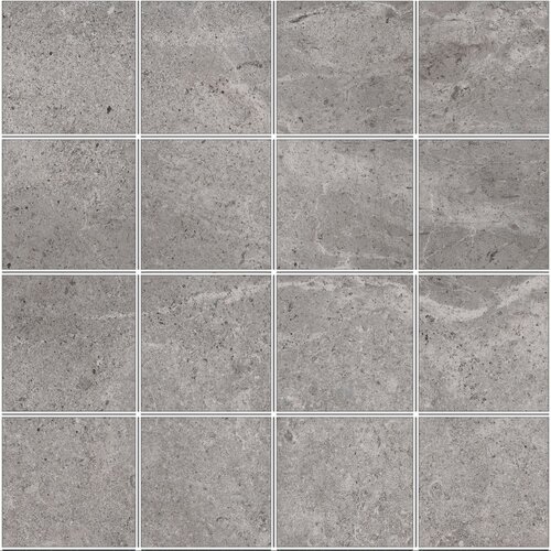Mozaiek Pamesa Erding Grey 30x30 cm Gerectificeerd Mat Grijs (Prijs Per M2) 