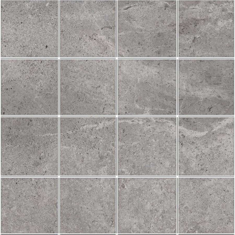 Mozaiek Pamesa Erding Grey 30x30 cm Gerectificeerd Mat Grijs (Prijs Per M2)