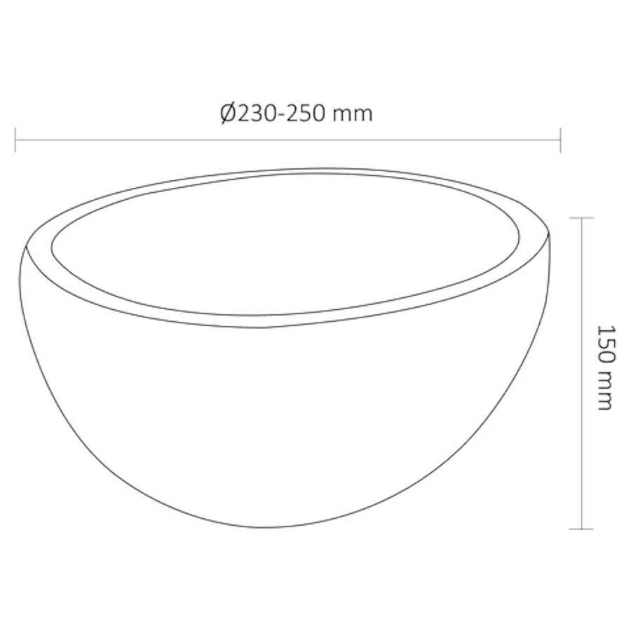 Complete Fonteinset BWS Hold Met Handoekhouder Waskom Natuursteen Grijs En Fonteinkraan RVS