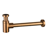 Fonteinset BWS Solid Surface Met Handdoekhouder Rechts Wit Koper