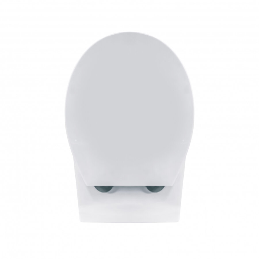 Wandcloset Basic Pro Keramiek Randloos Met Softclose Zitting Wit