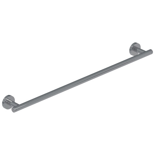 Handdoekrek IVY Enkel Wandmodel 60 cm Geborsteld Nickel PVD 
