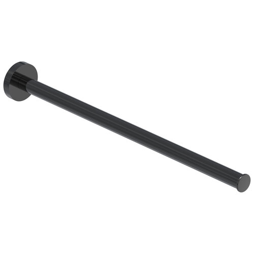Handdoekrek IVY Vast Een lids 38 cm Zwart Chroom PVD 