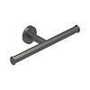 Toiletrolhouder IVY Dubbel Geborsteld Metal Black PVD