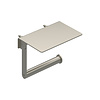 Toiletrolhouder IVY Met Planchet Geborsteld Nickel PVD