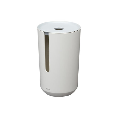 Reserverolhouder Met Deksel Tiger Tess Vrijstaand Wit - Lichtgrijs 