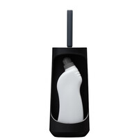 Toiletborstelhouder Tiger Tess Met Opbergfunctie Vrijstaand Swoop Borstel Flexibel Zwart - Antraciet