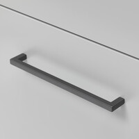 Greep S02 Tiger S-line 20 cm Mat Zwart