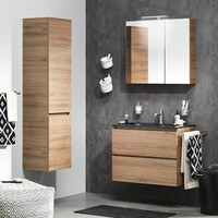 Wastafelonderkast Tiger Loft 80 cm Chalet Eik