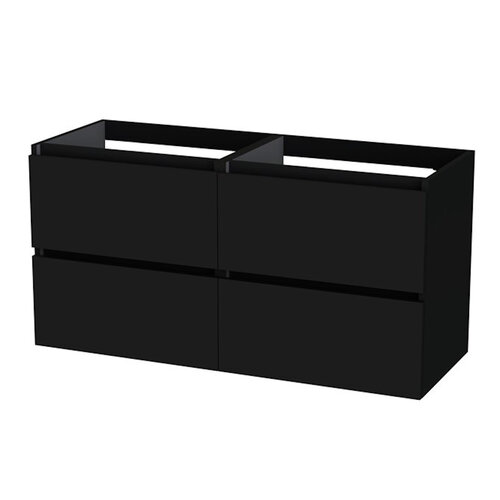 Wastafelonderkast Tiger Loft 120 cm Mat Zwart 