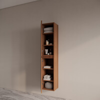 Kolomkast BWS Riga 160 cm Walnoot