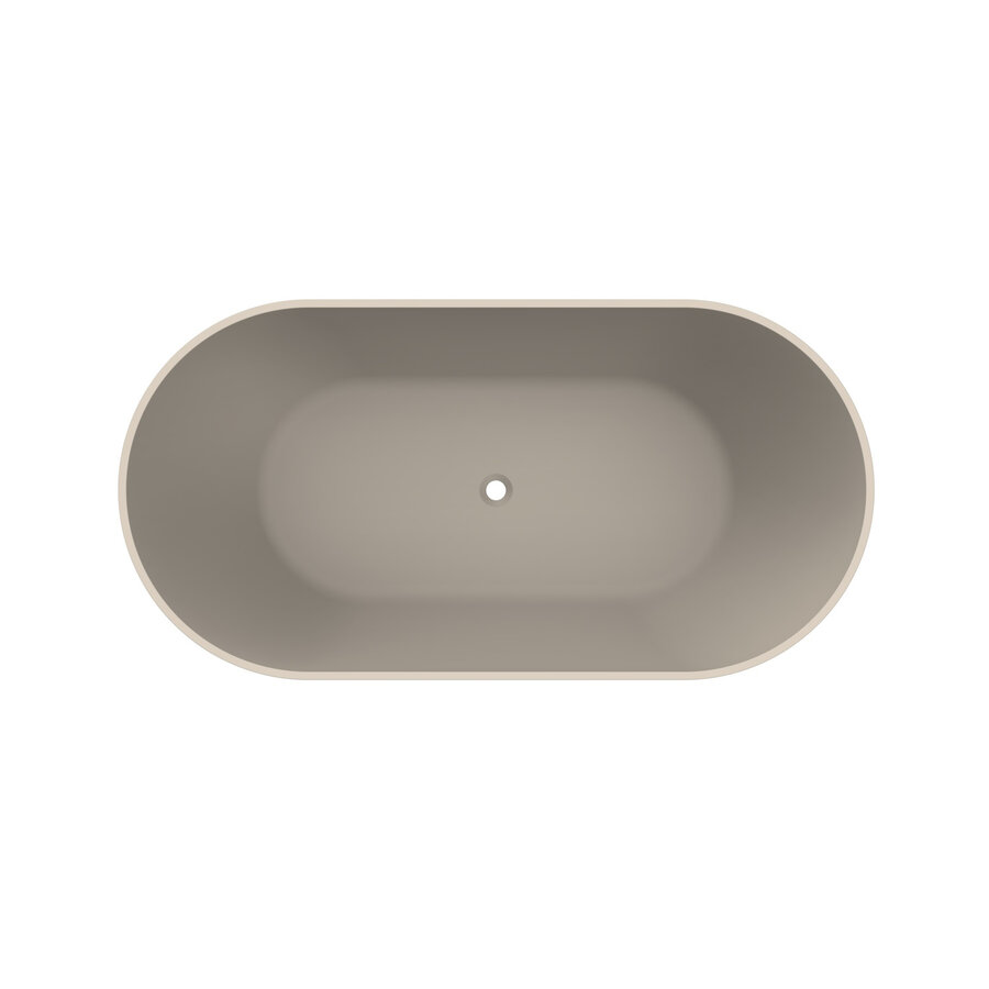 Vrijstaand Ligbad Arcqua Cusco 165x85 Mat Klei