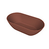 Vrijstaand Ligbad Arcqua Cusco 175x85x55 cm Mat Terracotta
