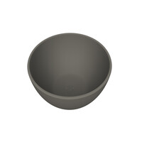 Waskom Arcqua Prince Opbouw 38x14 cm Rond Mat Quartz Grijs