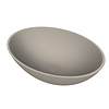 Waskom Arcqua Prince Opbouw 49x34 cm Ovaal Mat Klei
