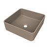 Arcqua Case Opbouw Waskom Vierkant 37x37 Mat Truffel