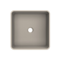 Arcqua Case Opbouw Waskom Vierkant 37x37 Mat Klei