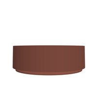 Arcqua Case Opbouw Waskom Rond 40 Mat Terracotta