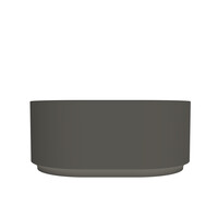 Arcqua Case Opbouw Waskom Ovaal 40x28 Mat Quartz Grijs
