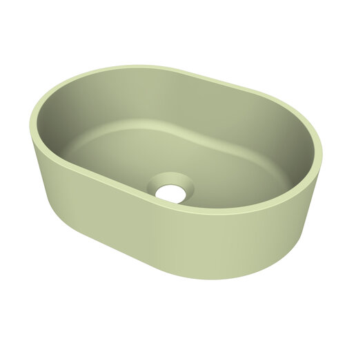 Arcqua Case Opbouw Waskom Ovaal 40x28 Mat Pastel Groen 