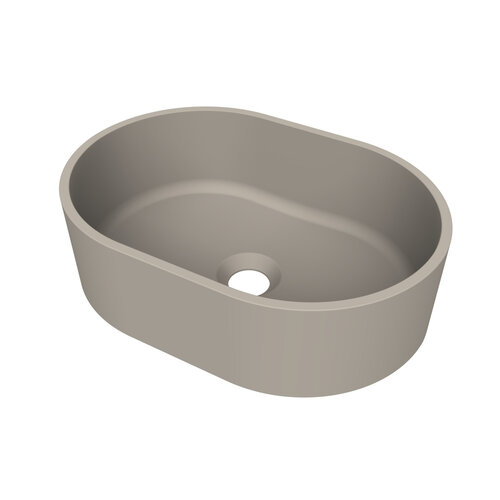 Arcqua Case Opbouw Waskom Ovaal 40x28 Mat Klei 