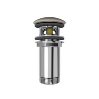 Arcqua Pop-up Waste Wastafel 1 1/4 Universeel Mat Klei