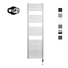 Sanicare Elektrische Radiator Sanicare HWV Met Wifi 172x45 cm Wit 920W Met Thermostaat Chroom Rechtsonder