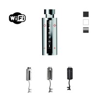 Elektrische Radiator Sanicare HWV Met Wifi 172x45 cm Gunmetal 920W Met Thermostaat Zwart Linksonder