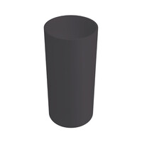 Vrijstaande Waskom Zenon Florida 39x39 cm Negro