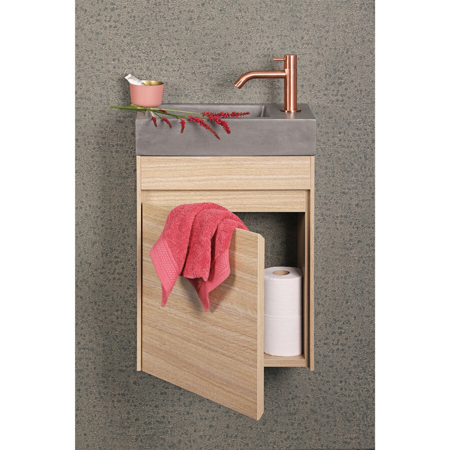 Fontein Differnz Hura I 40x22 cm Beton Donker Grijs